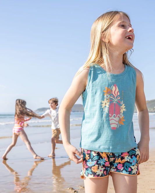 Sun Surfer Kids Vest in Blue