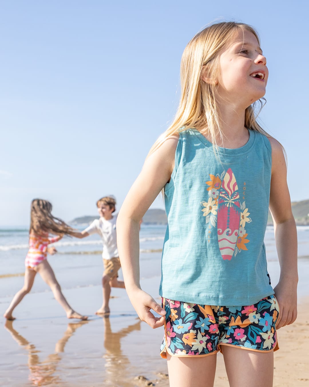 Sun Surfer Kids Vest in Blue