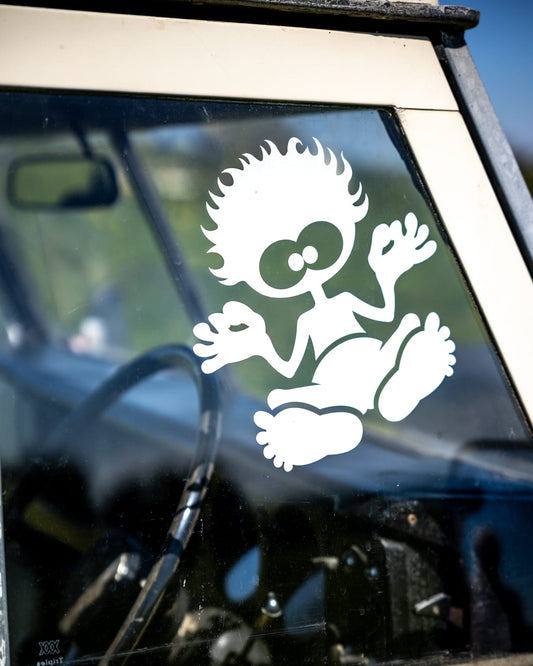 Tok Van Sticker in White