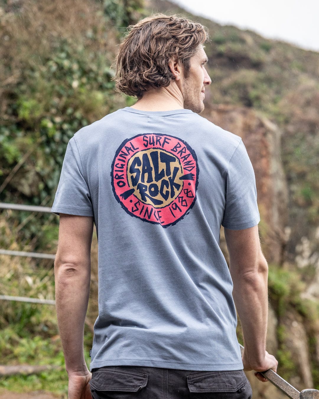 Original SR - Mens Short Sleeve T-Shirt - Blue