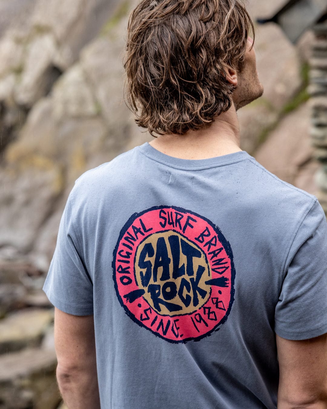 Original SR - Mens Short Sleeve T-Shirt - Blue