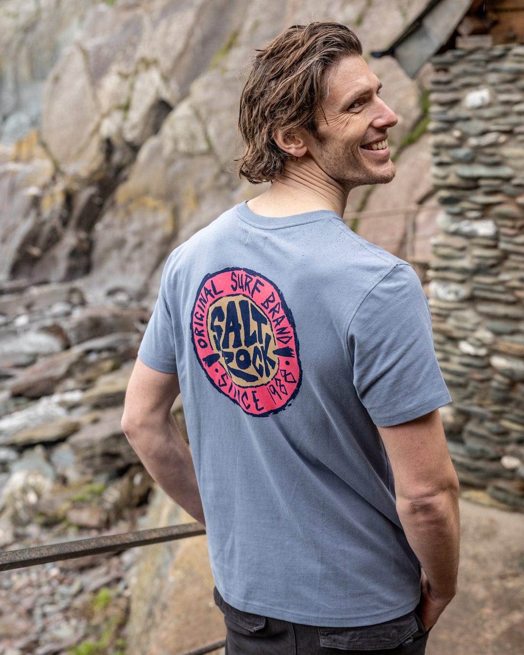 Original SR - Mens Short Sleeve T-Shirt - Blue