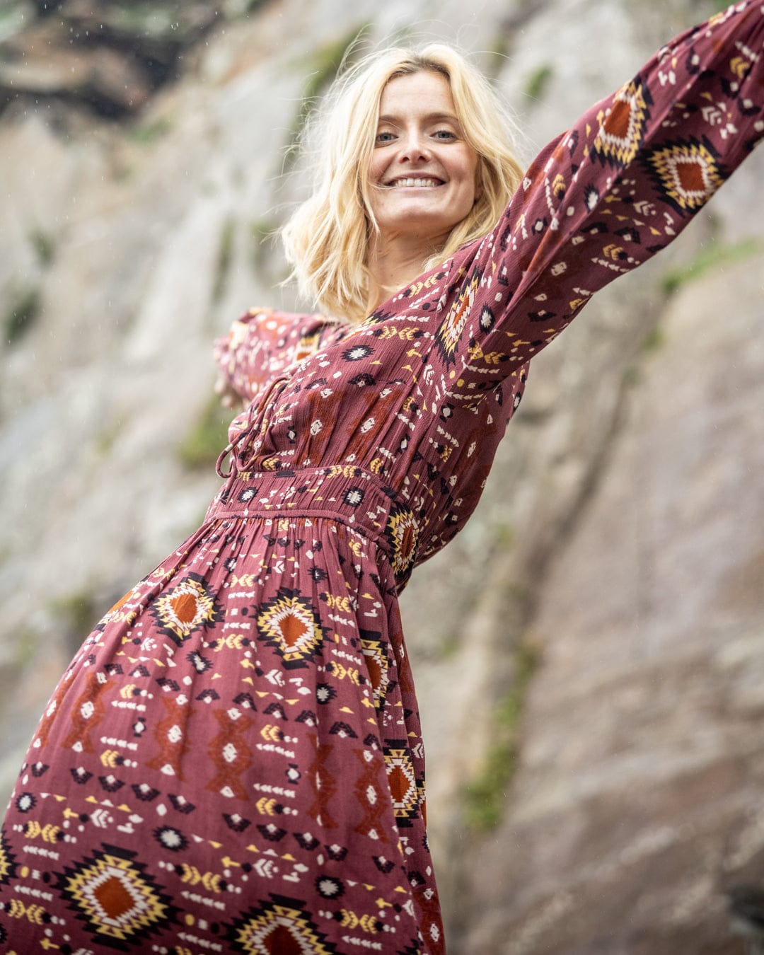 sabina midi dress Sabina Midi Dress in TEAL PRINT