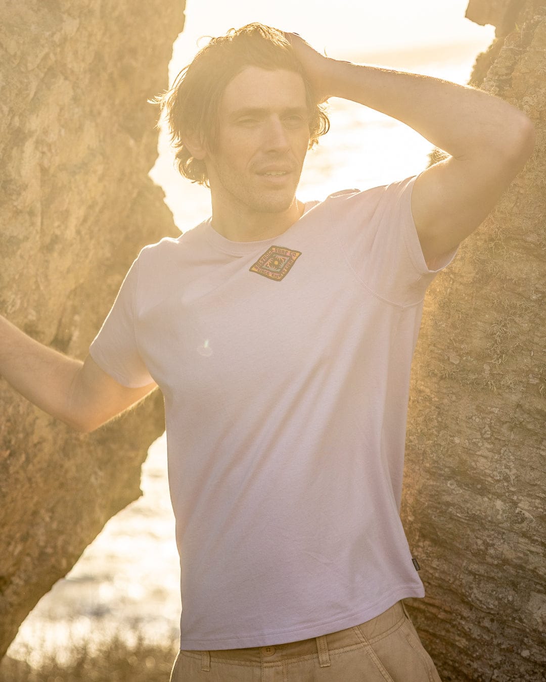 Offshore - Mens Short Sleeve T-Shirt - Purple