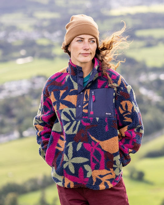 Lizi Balance - 1/4 Neck Sherpa Fleece - Multi