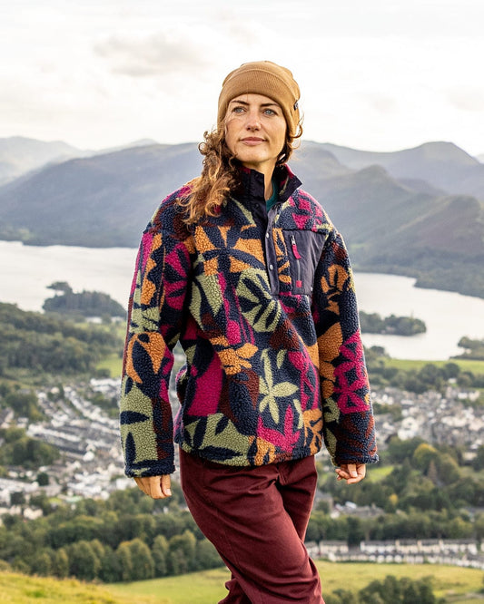 Lizi Balance - 1/4 Neck Sherpa Fleece - Multi