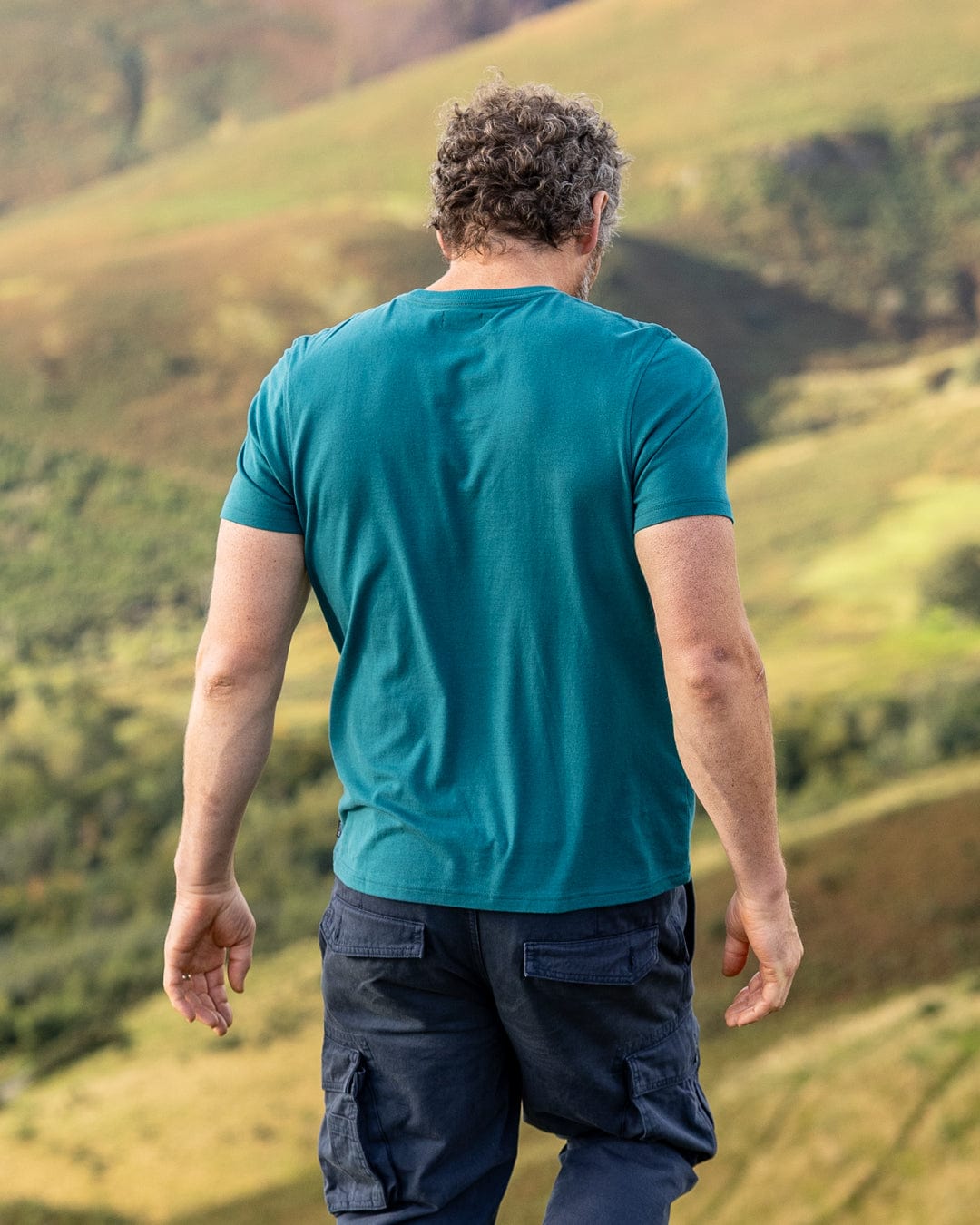 Lost Van - Mens Short Sleeve T-Shirt - Teal