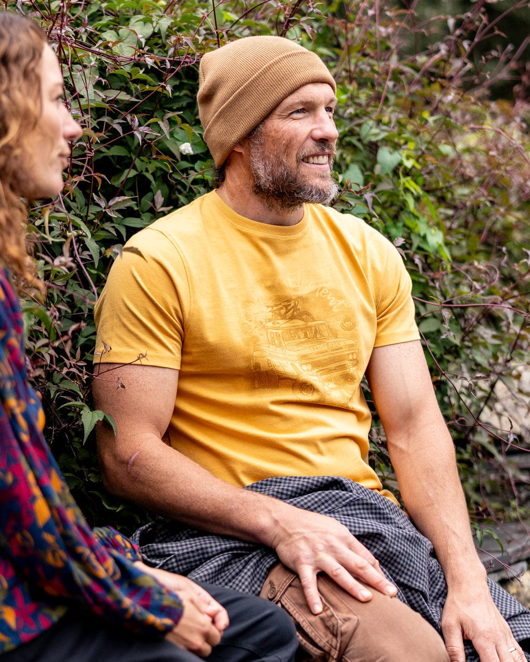 Axle - Mens Short Sleeve T-Shirt - Yellow