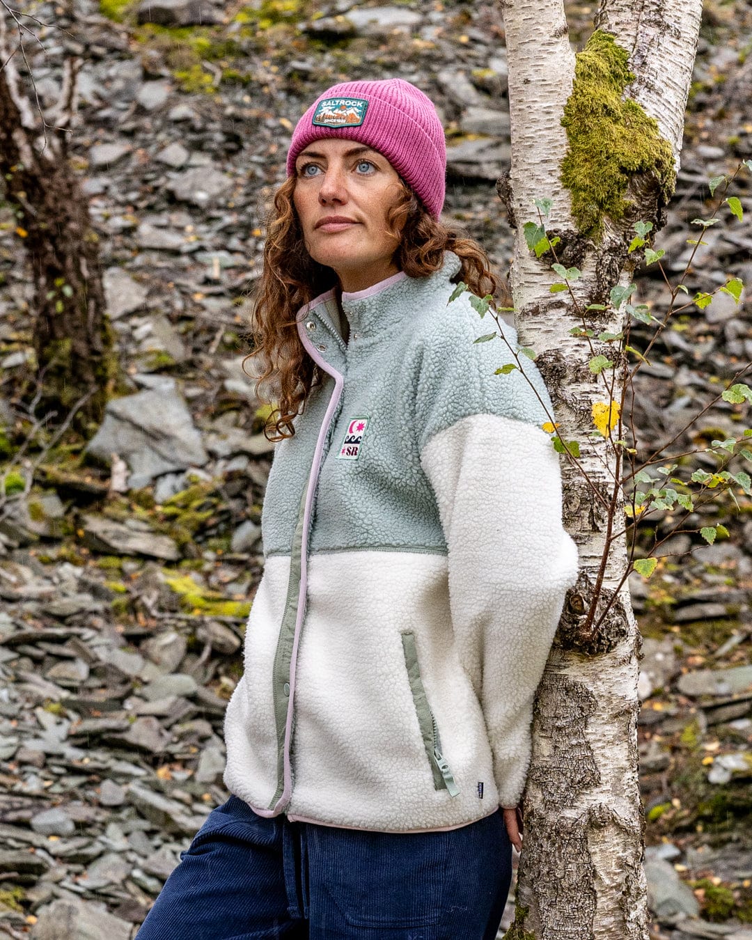 Simz - Womens Fleece - Zip - Cream