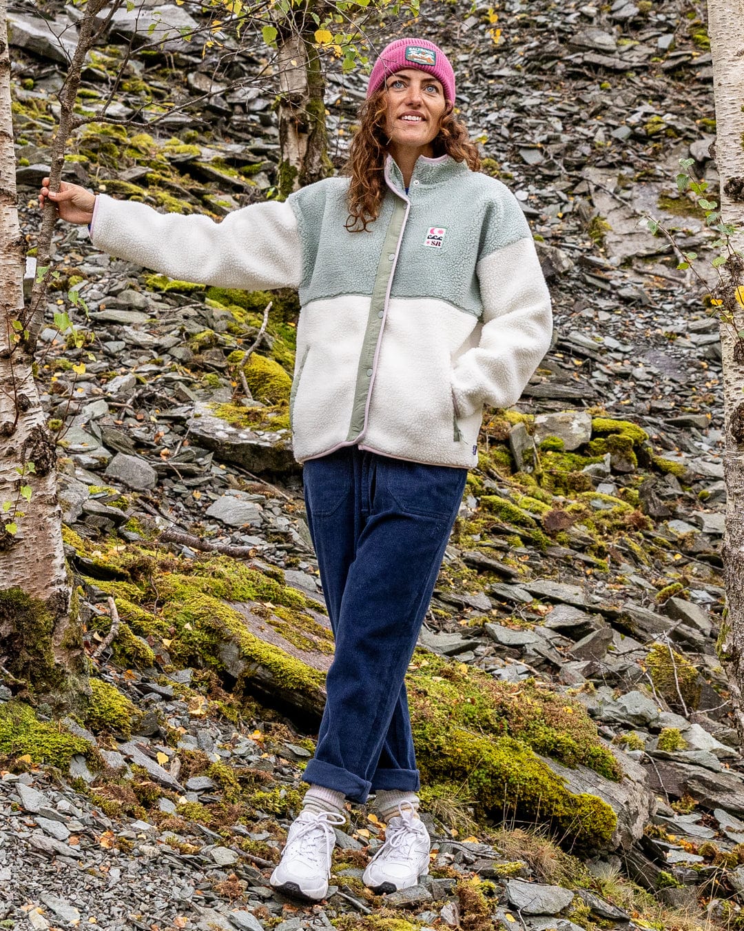 Simz - Womens Fleece - Zip - Cream