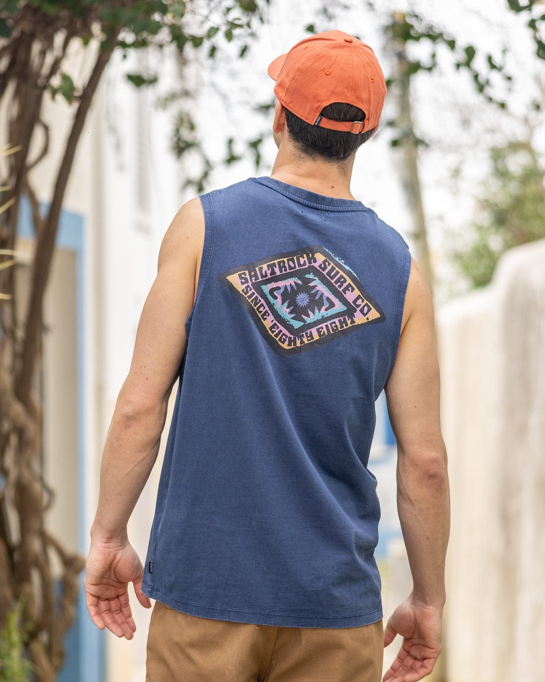Offshore Mens Vest in Blue