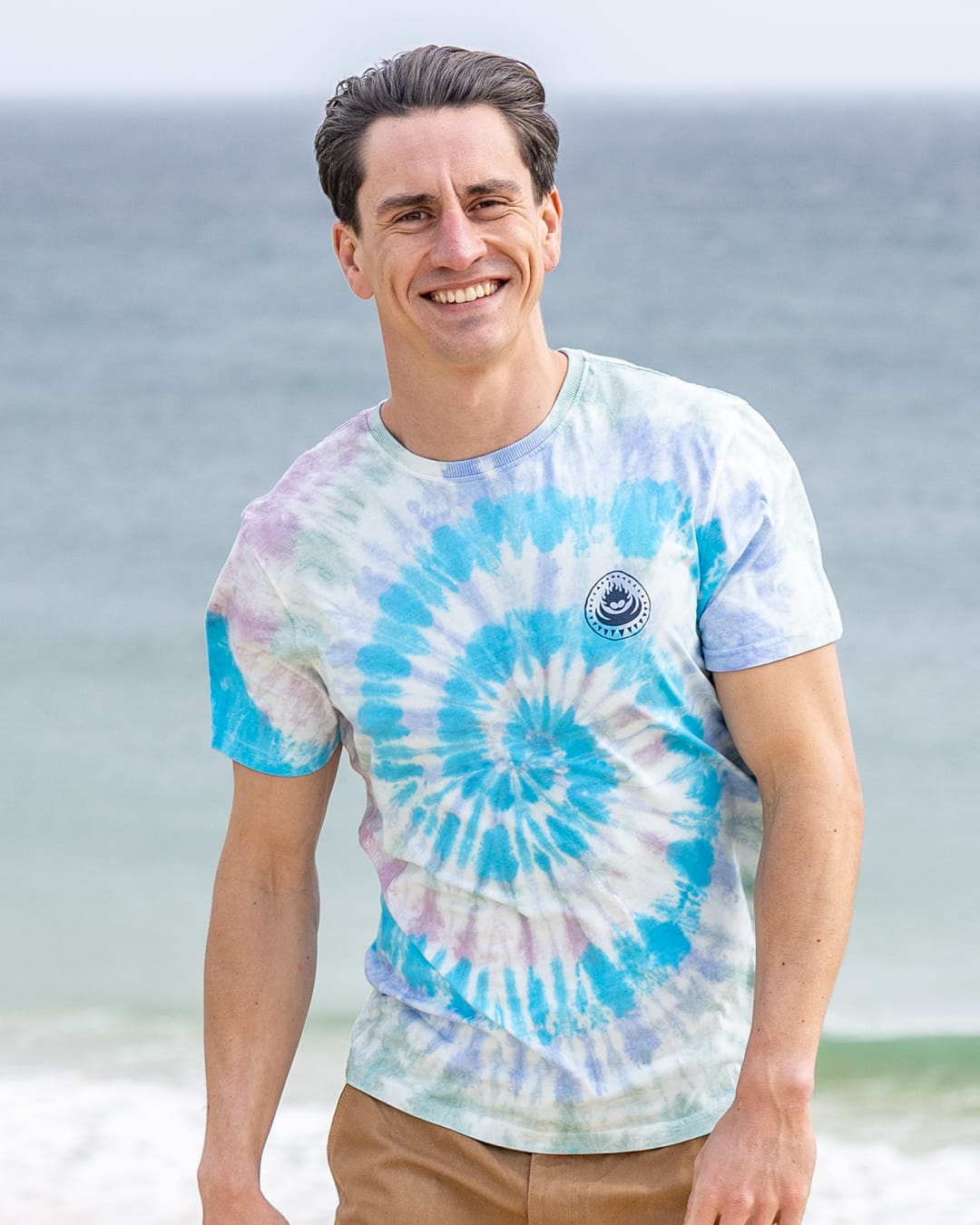 Origin Flame Mens LTD Short Sleeve T-Shirt in Cream