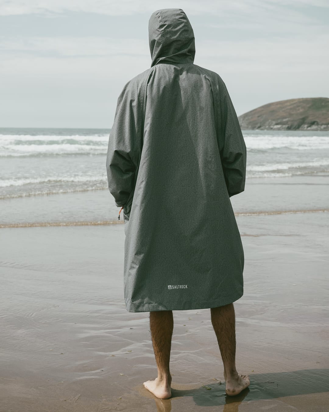 Royale Changing Robe In Dark Grey