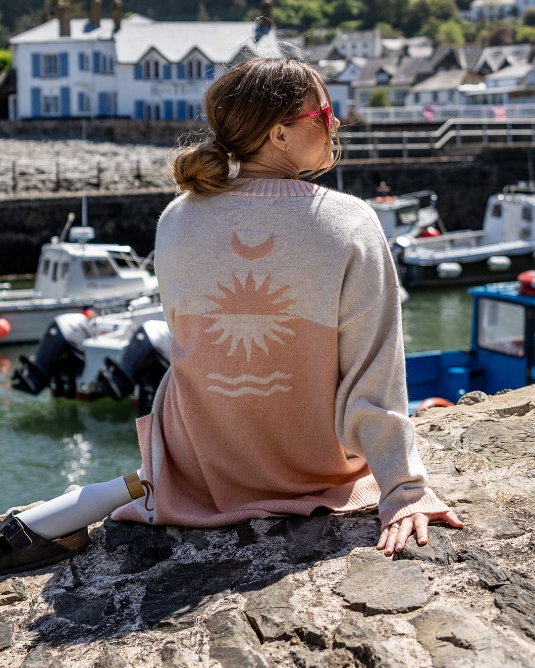 Equinox Womens Cardigan in Cream