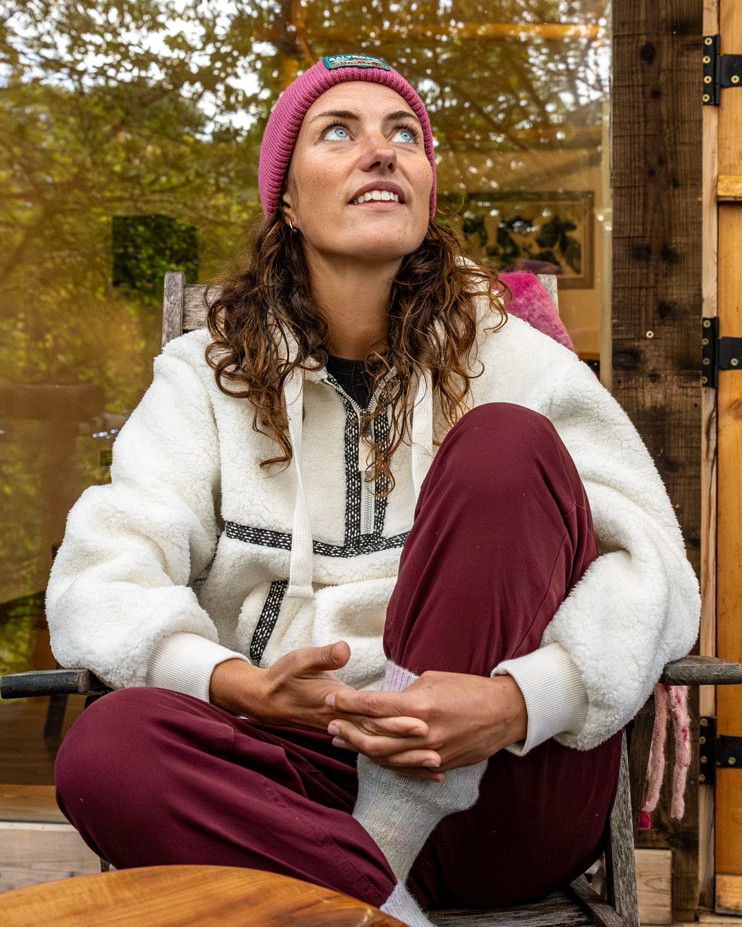 Orla - Womens Fleece - Cream