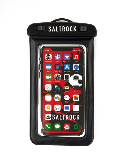 This Aqua Waterproof Phone Pouch - Black provides protection and is waterproof.