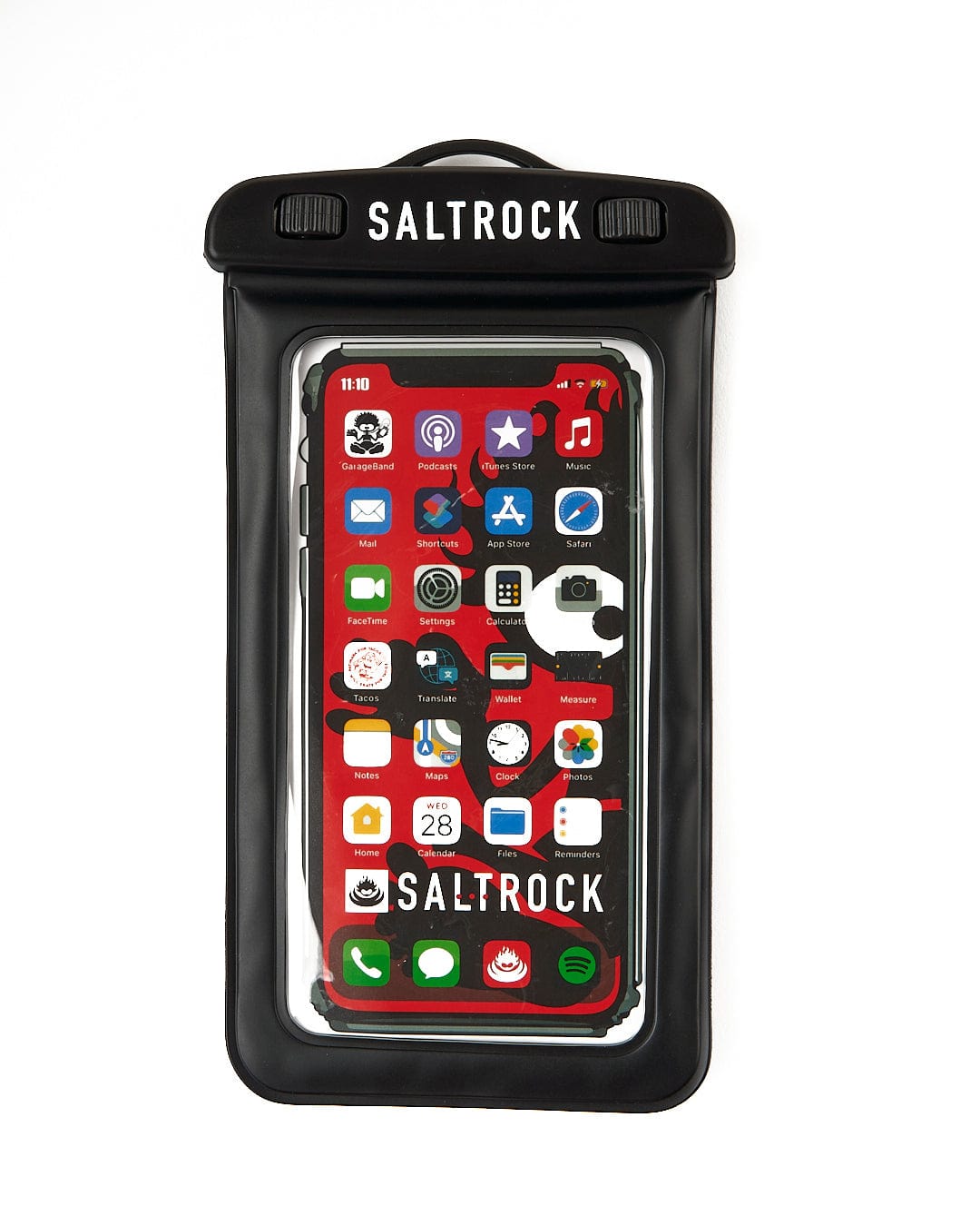This Aqua Waterproof Phone Pouch - Black provides protection and is waterproof.