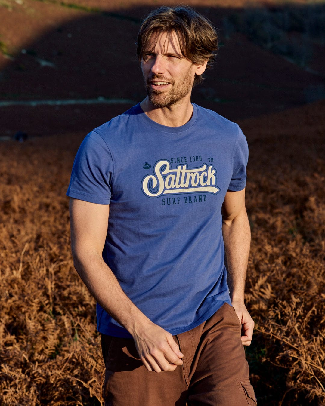 Pitcher - Mens Short Sleeve T-Shirt - Purple