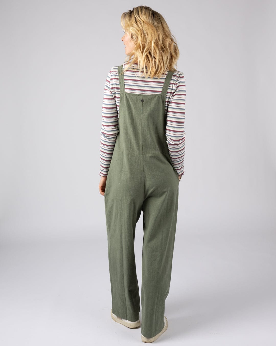 Kensa - Womens Dungarees - Green