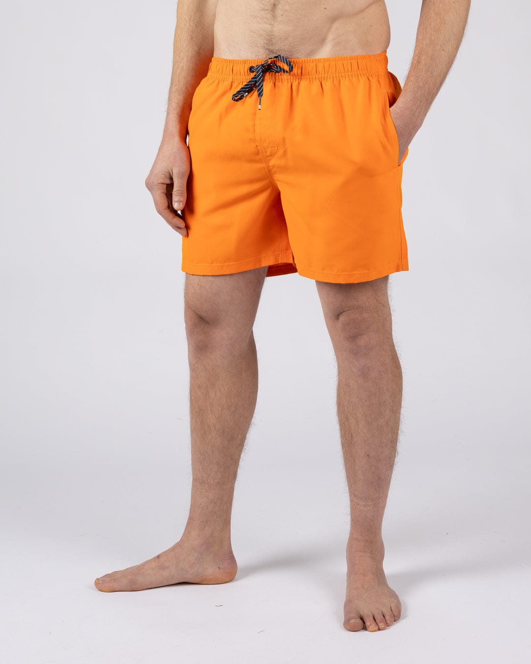 Putts Mens Swimshorts in Orange