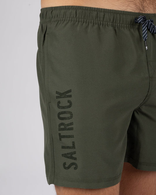 Putts - Mens Swimshorts - Dark Green