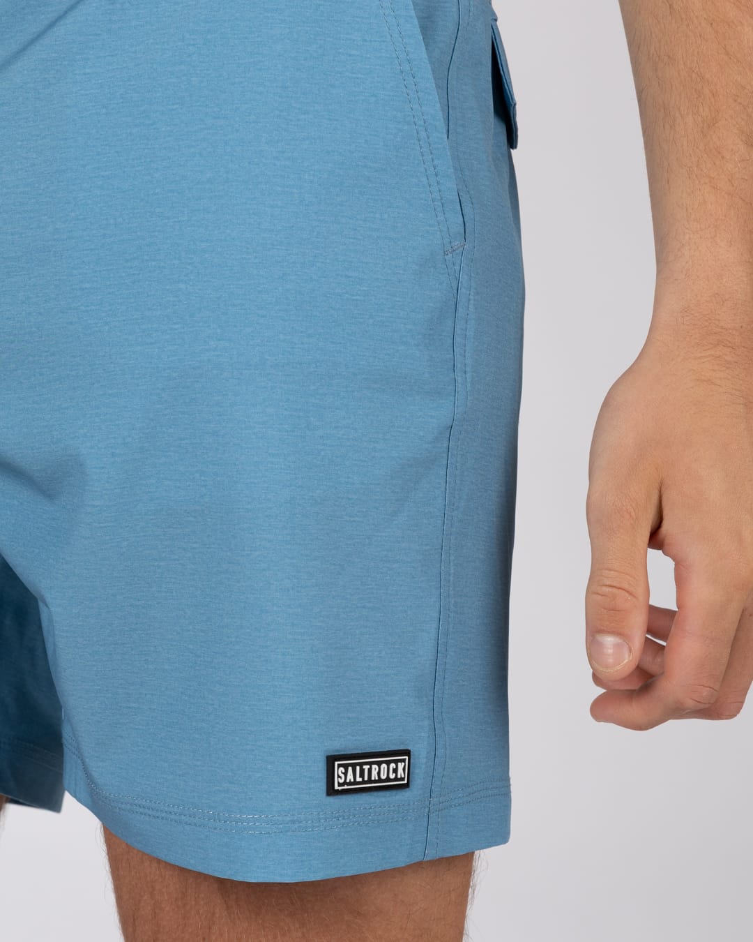 Amphibian 17 Mens Hybrid Shorts in Blue
