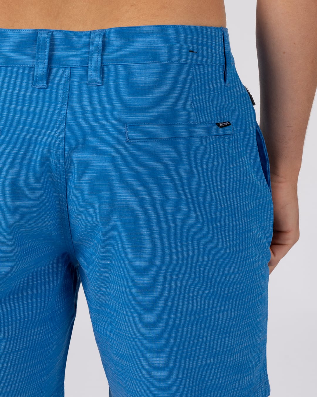 Amphibian 17 Mens Hybrid Board Shorts in Mid Blue