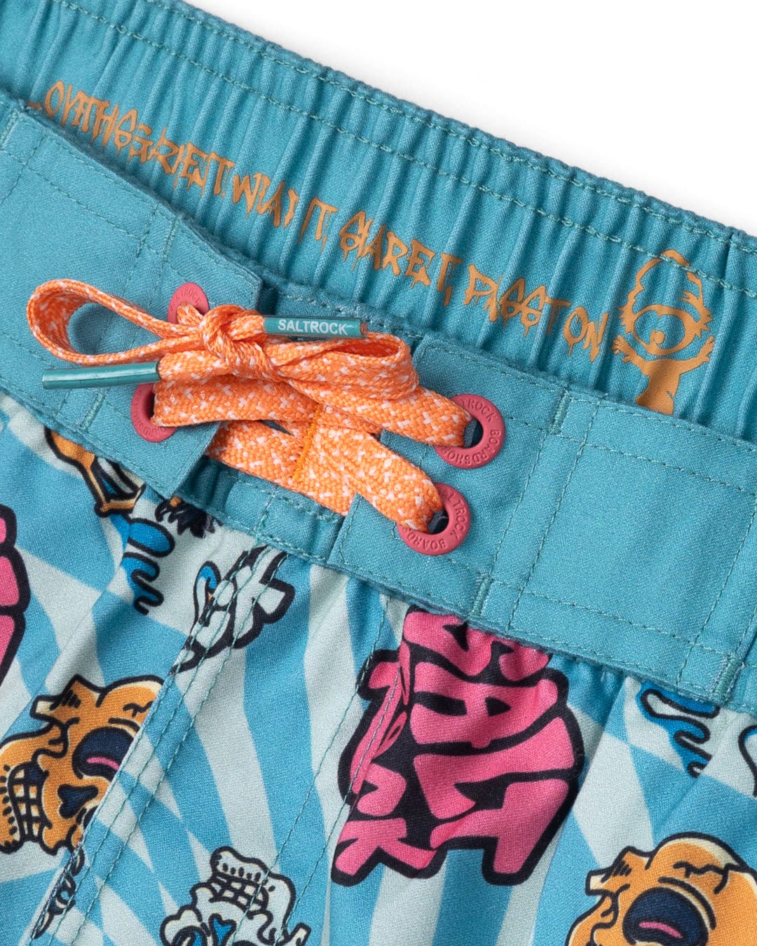 Lush Waves Kids Swimwear in Blue