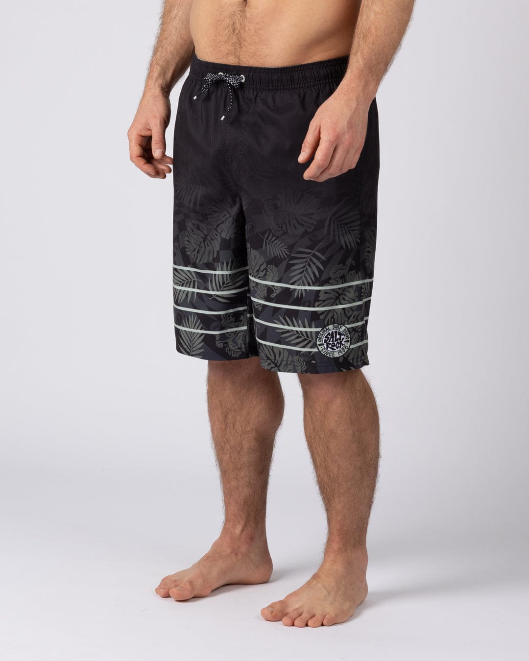 Warp Surf Mens BoardShort in Dark Grey