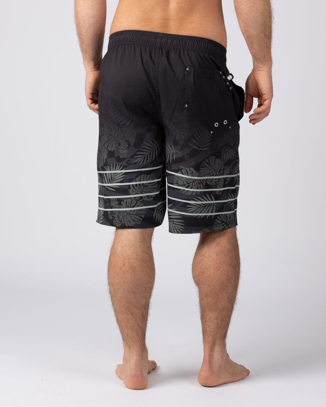 Warp Surf Mens BoardShort in Dark Grey