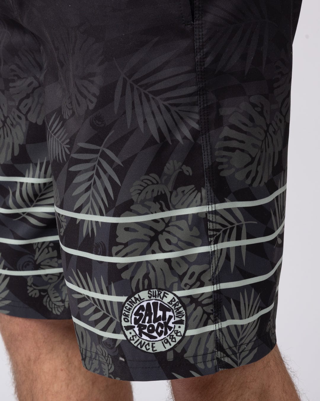 Warp Surf Mens BoardShort in Dark Grey