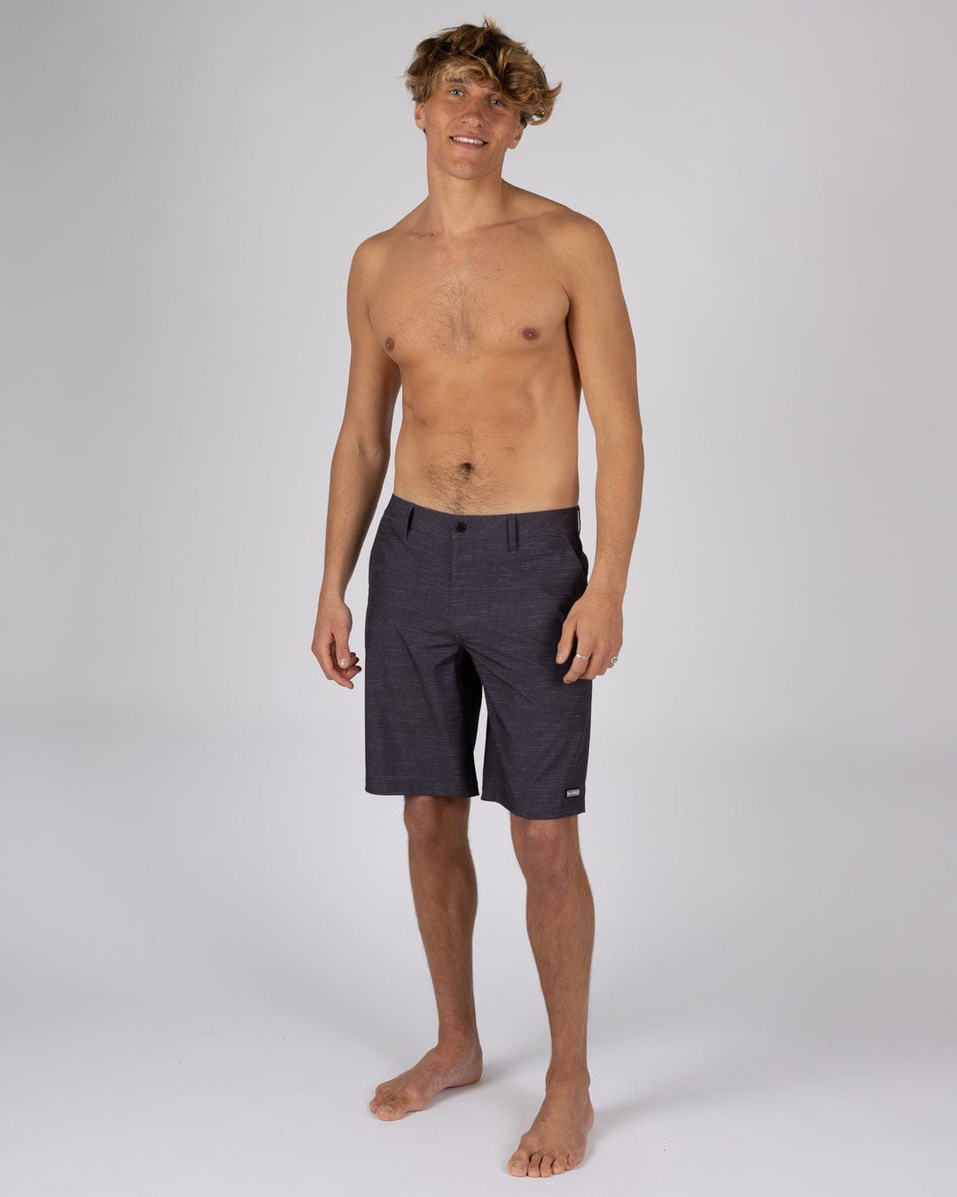 Amphibian 2 Mens Hybrid Shorts in Dark Grey