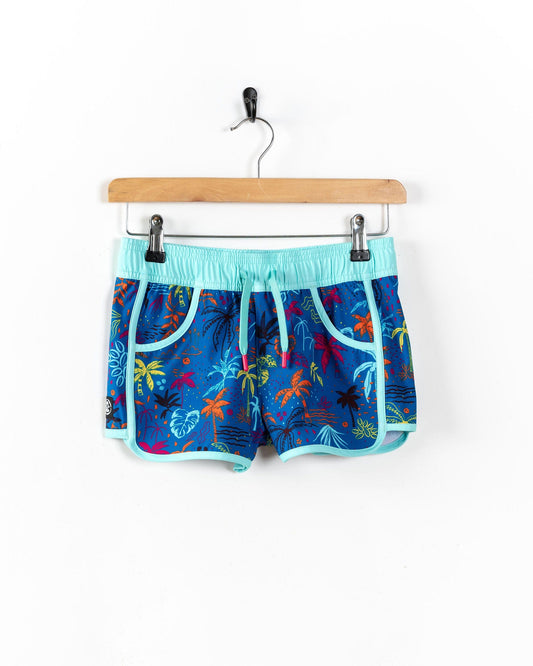 Pia - Kids Recycled Boardshorts - Blue