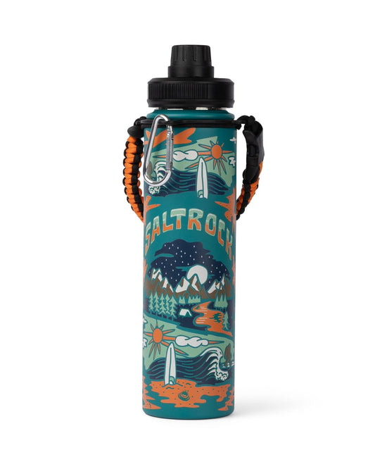 Base Camp Stainless Steel Water Bottle In Green