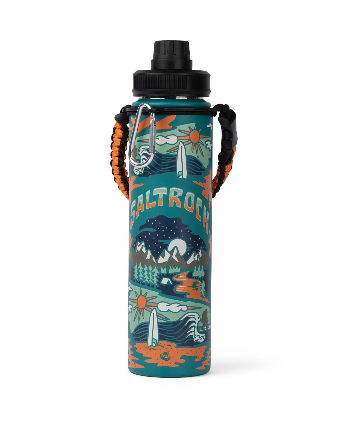Base Camp Stainless Steel Water Bottle In Green