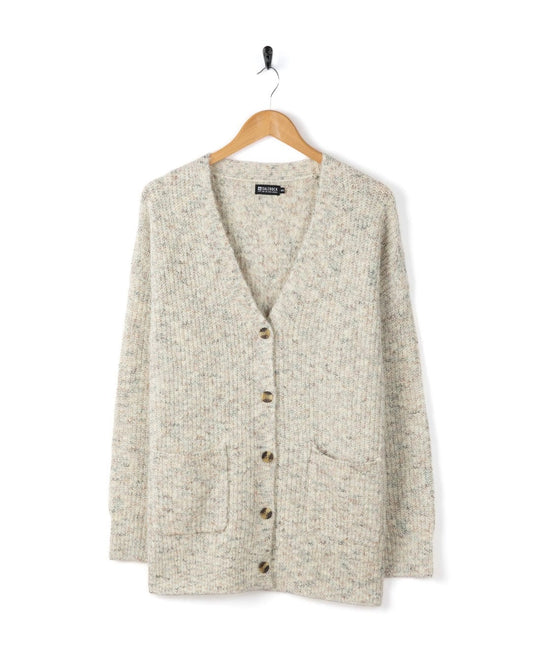 Juno - Wmens Longline Cardigan - Cream