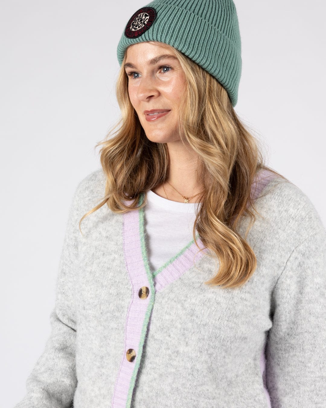 Artie - Womens Cardigan - Grey