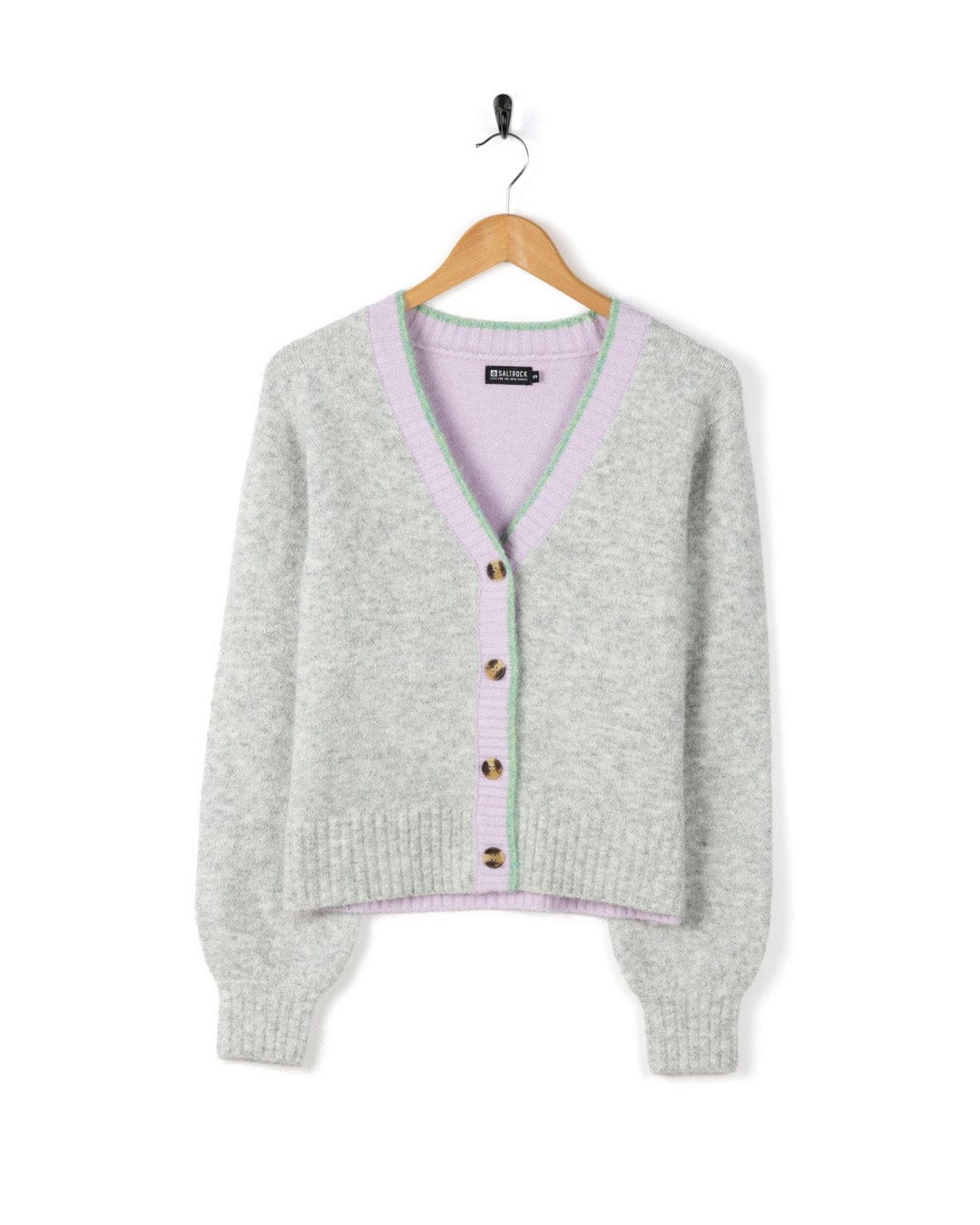Artie - Womens Cardigan - Grey