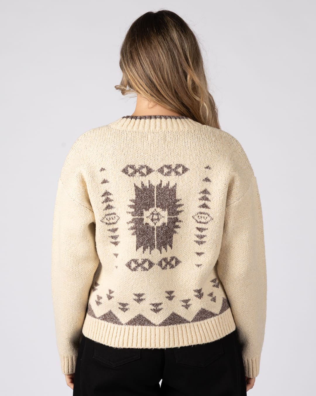 Laurel Short - Cardigan - LIGHT BROWN