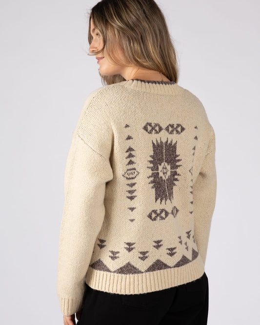 Laurel Short - Cardigan - LIGHT BROWN