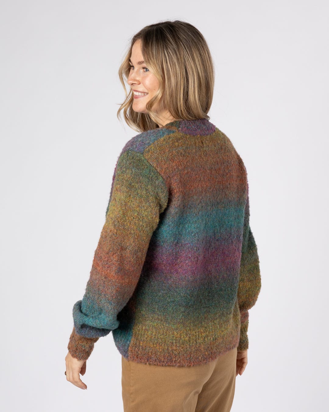 Tessa - Womens Knitted Cardigan - Multi