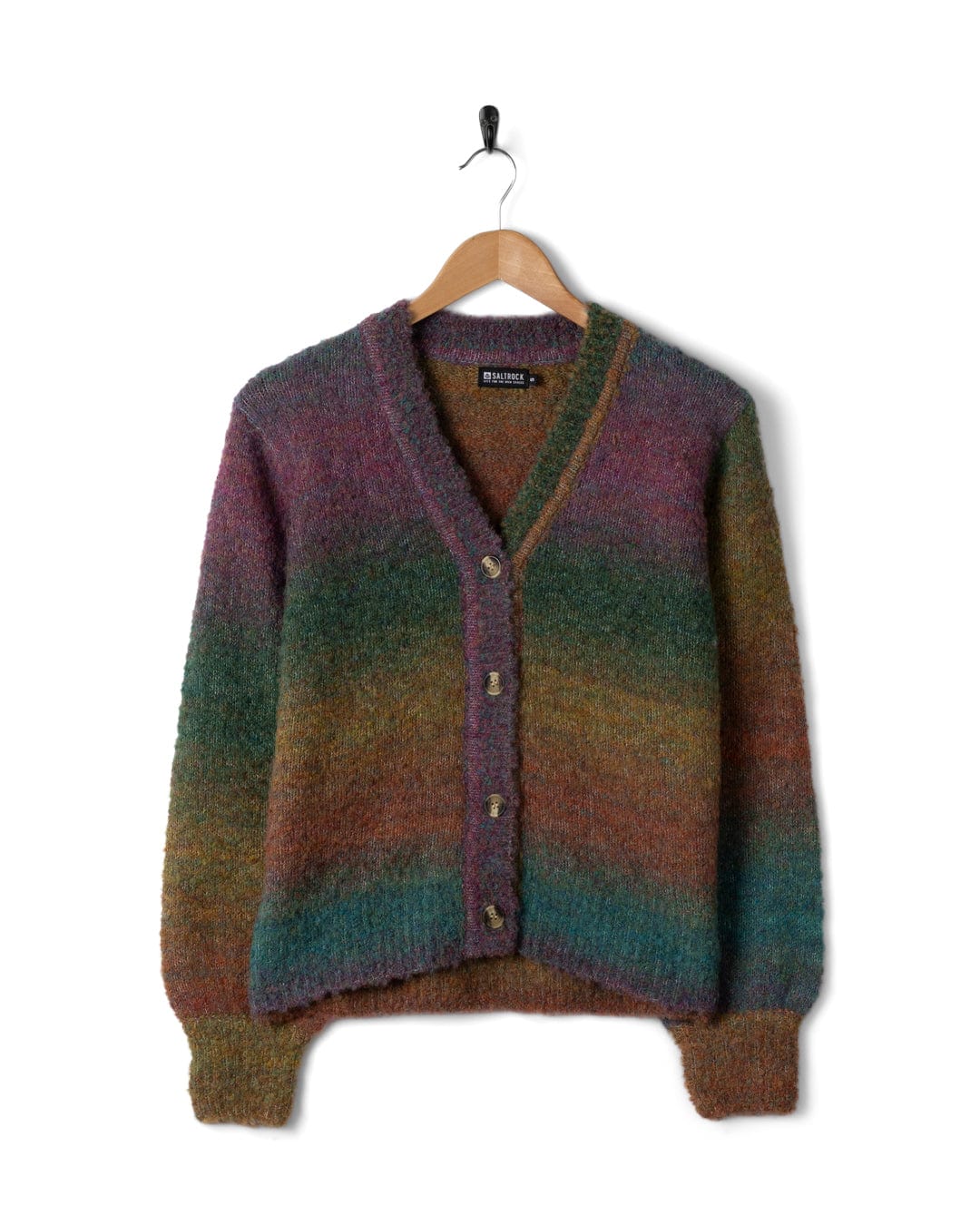 Tessa - Womens Knitted Cardigan - Multi