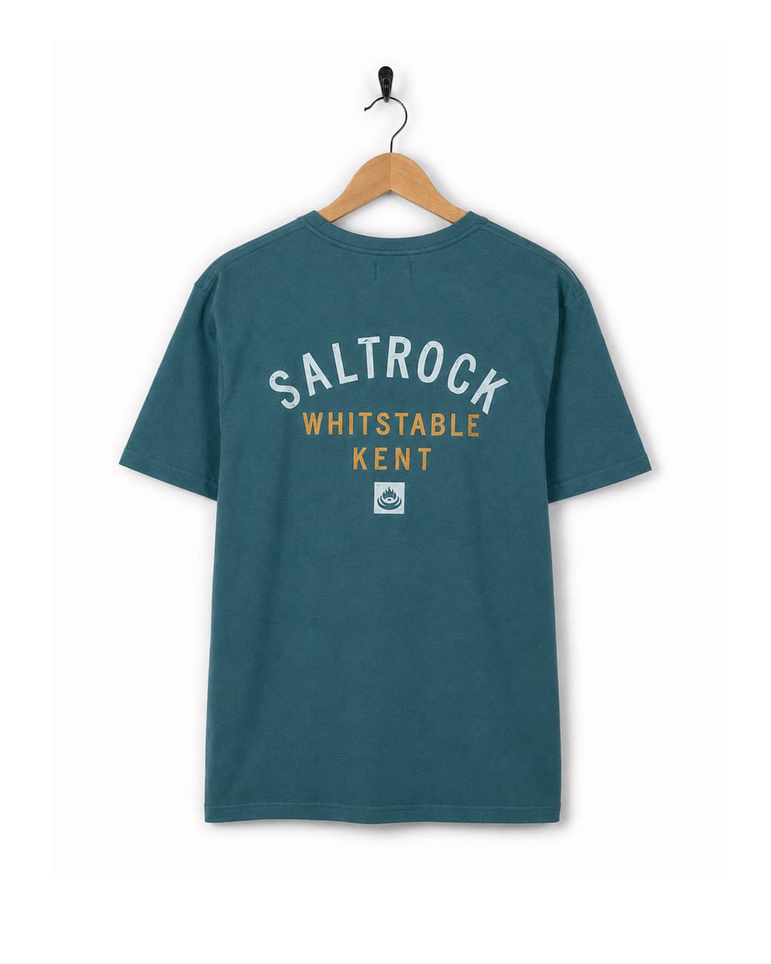 Whitstable Mens Location T-Shirt in Teal