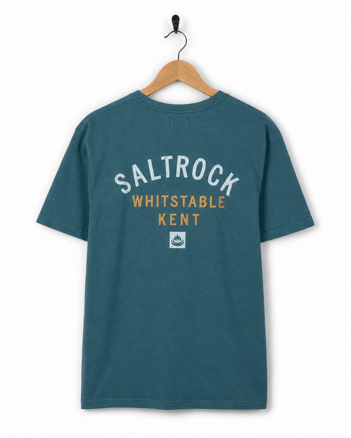 Whitstable Mens Location T-Shirt in Teal