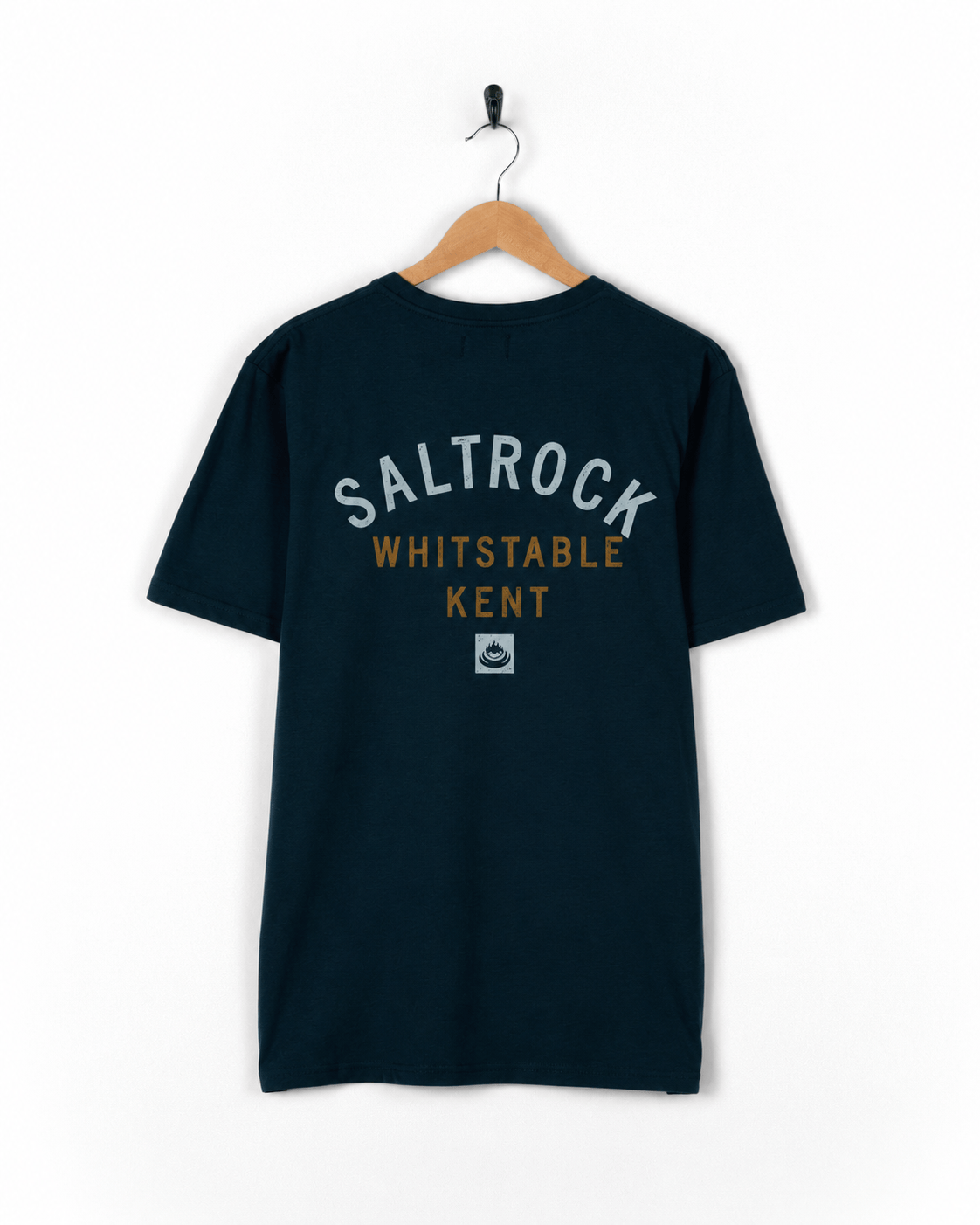 Whitstable Mens Location T-Shirt in Blue