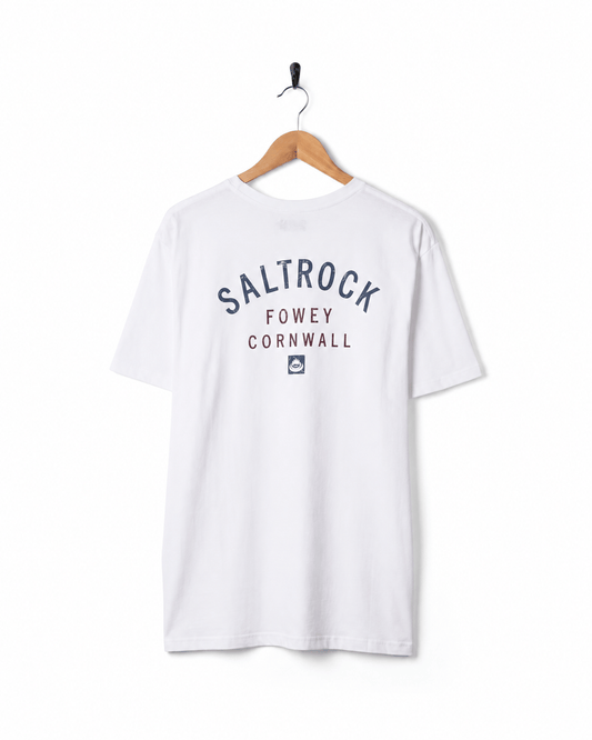 Location T-Shirt Fowey in White