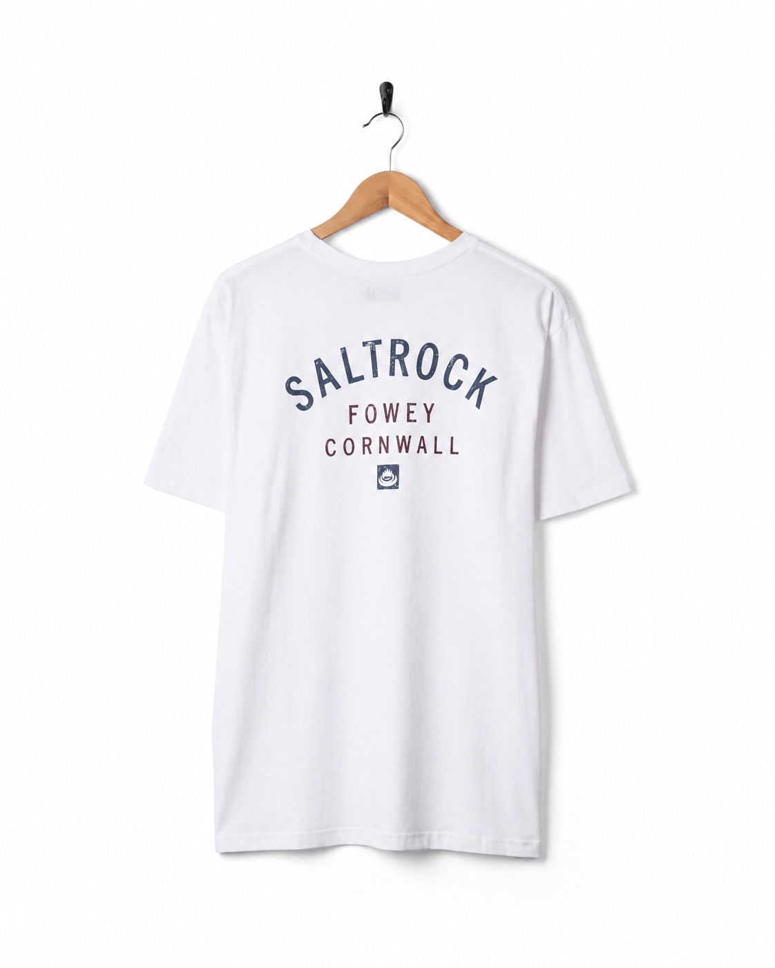 Location T-Shirt Fowey in White