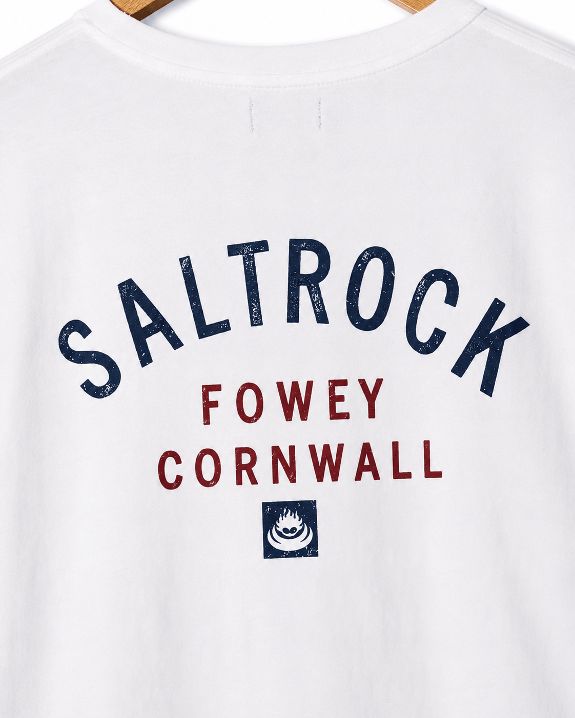 Location T-Shirt Fowey in White