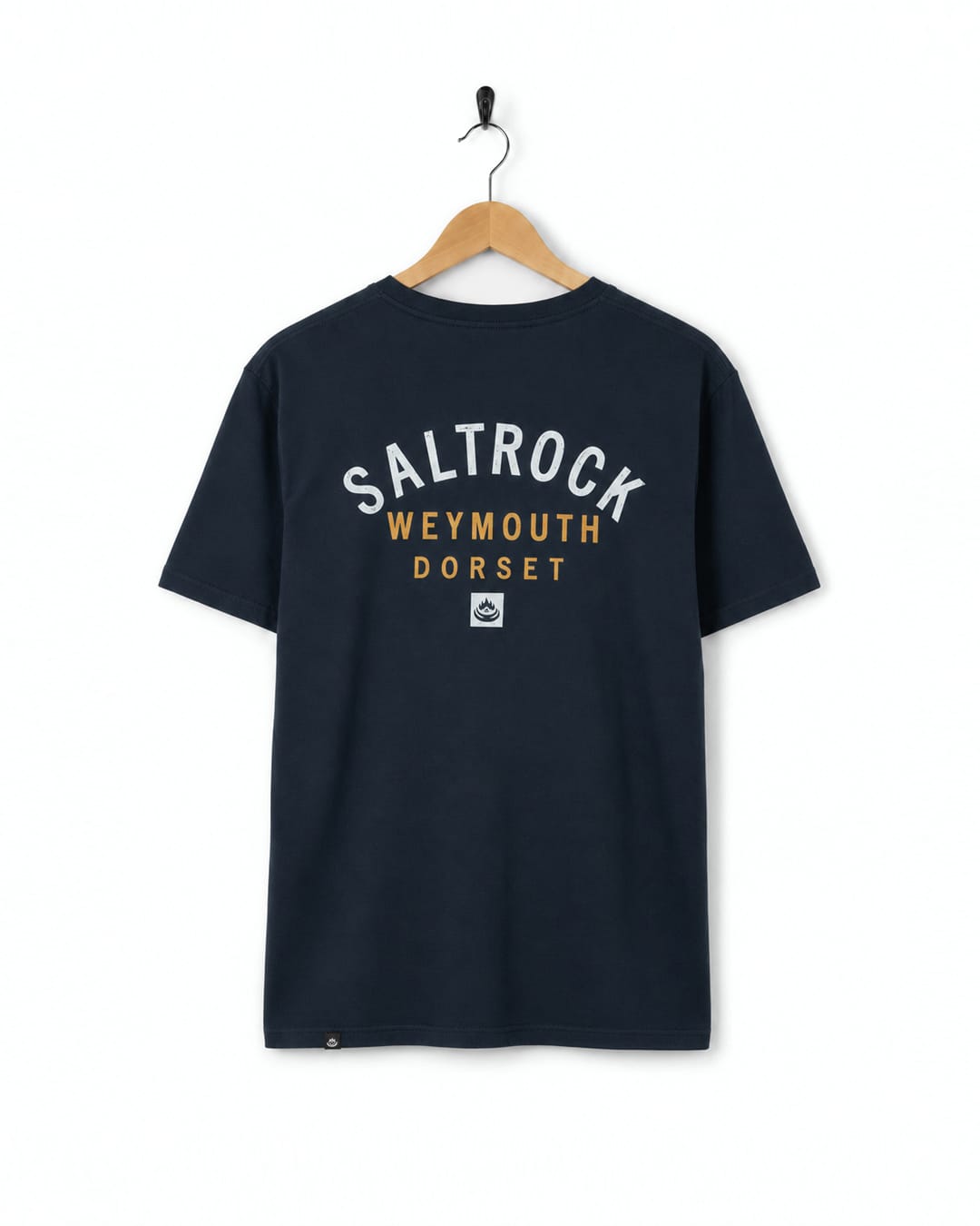 Weymouth Location Mens T-Shirt in Blue