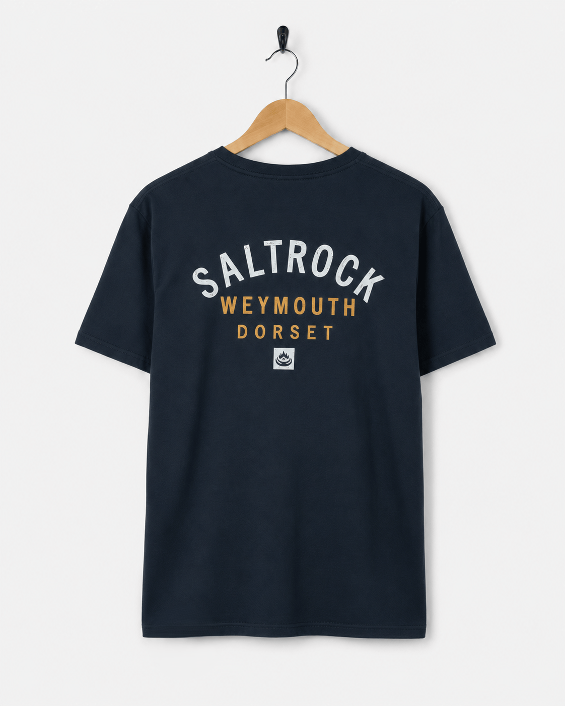 Weymouth Location Mens T-Shirt in Blue